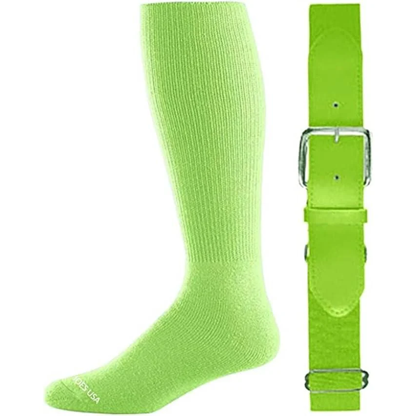 Baseball Socks and Belt Combo Set – Youth & Adult Team Uniform Accessories - Image 21