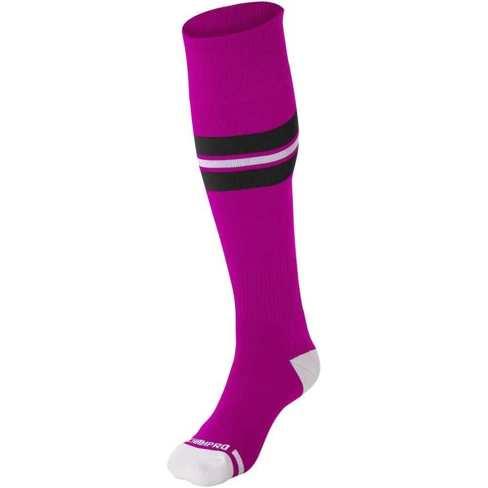 Champro AS3 Multi-Sport Striped Sock | Youth League Athletic Socks - Image 18