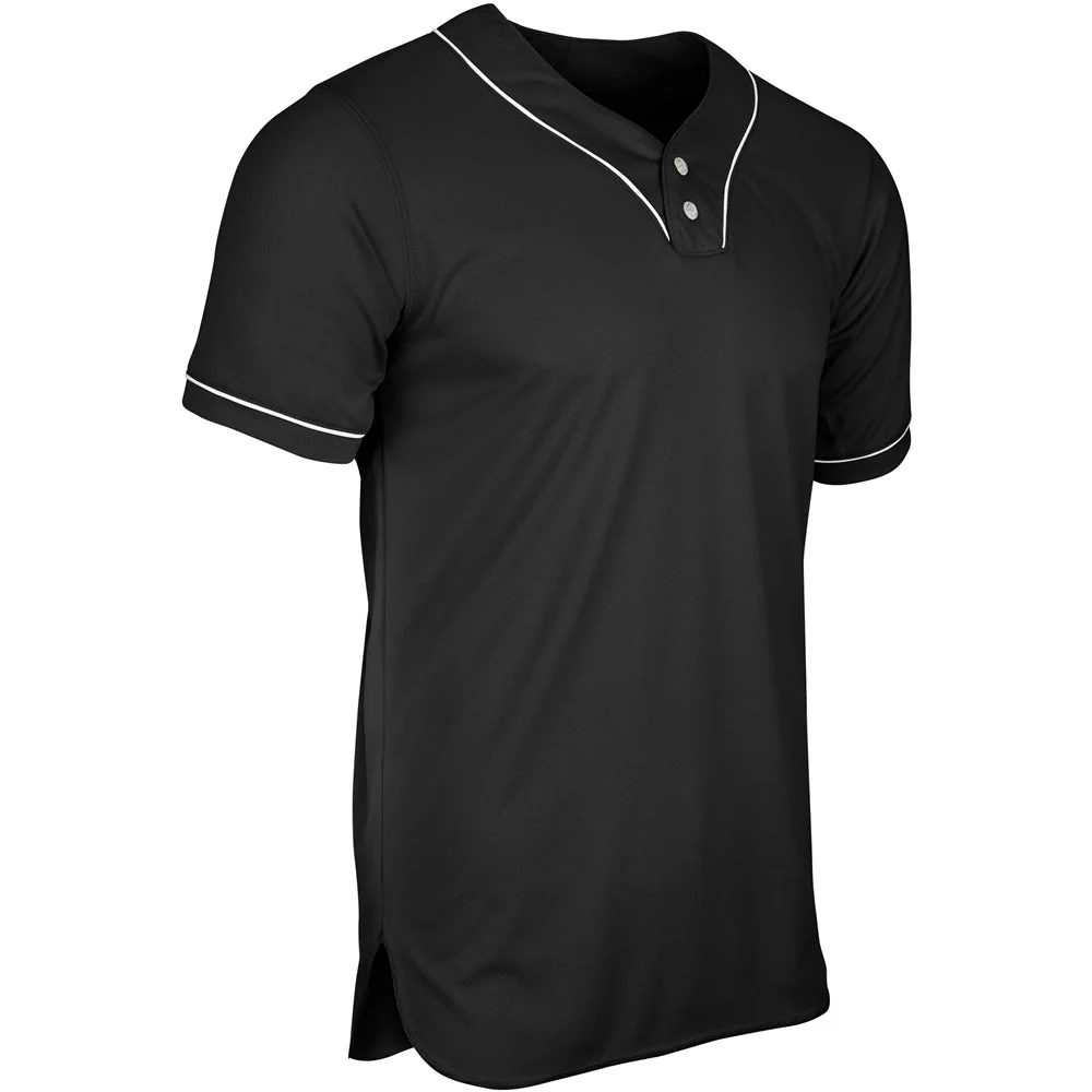Champro BS42 Heater 2-Button Piped Baseball Jerseys - Image 3