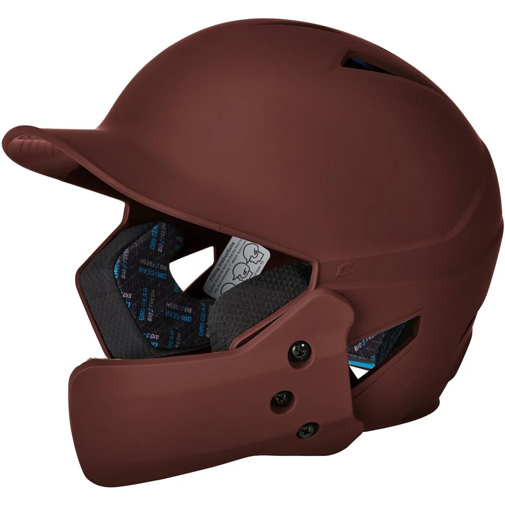 Champro HXMJG HX Gamer Plus Baseball Helmet with Jaw Flap - Image 4