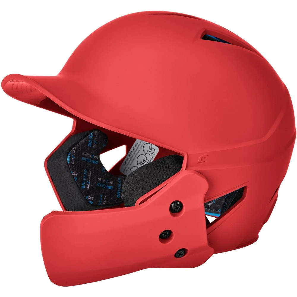 Champro HXMJG HX Gamer Plus Baseball Helmet with Jaw Flap - Image 8
