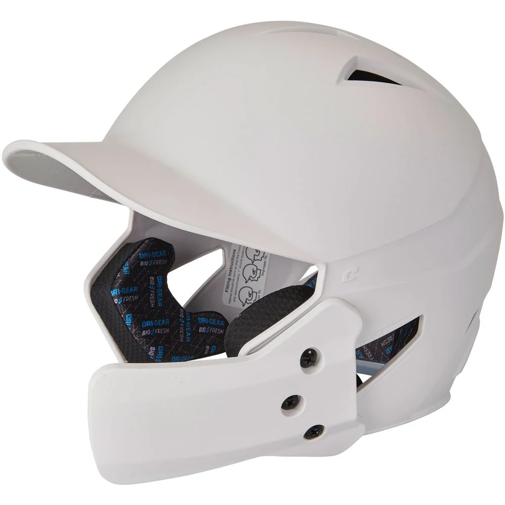 Champro HXMJG HX Gamer Plus Baseball Helmet with Jaw Flap - Image 9