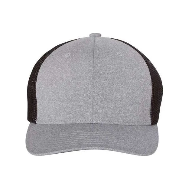 Flexfit Mélange Trucker Cap - Flexfit 6311 - Image 5
