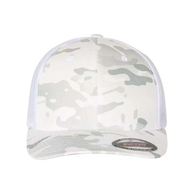 Flexfit Trucker Cap - Flexfit 6511 - Image 49