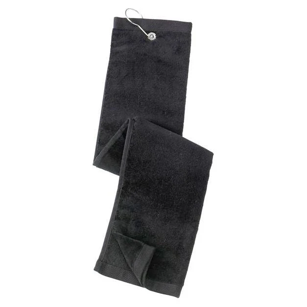 Grommeted Tri-Fold Golf Towel - Image 3