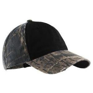 Joe's USA Camo Cap with Contrast Front Panel - Image 3