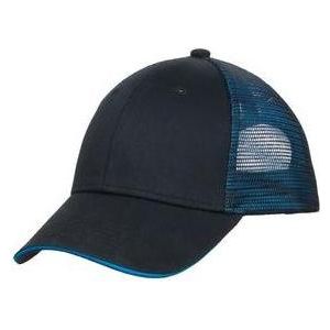 Joe's USA Double Mesh Snapback Sandwich Bill Cap - Image 3
