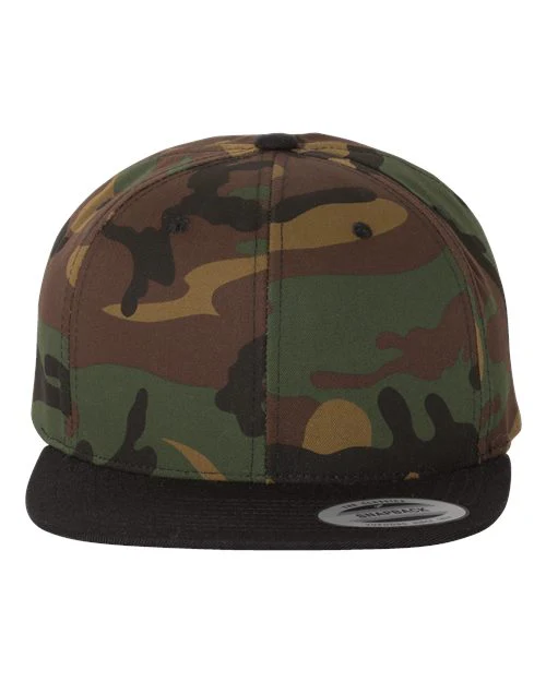 Joe's USA Flat Bill Snapback Cap - Image 11