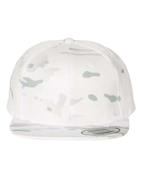 Joe's USA Flat Bill Snapback Cap - Image 22
