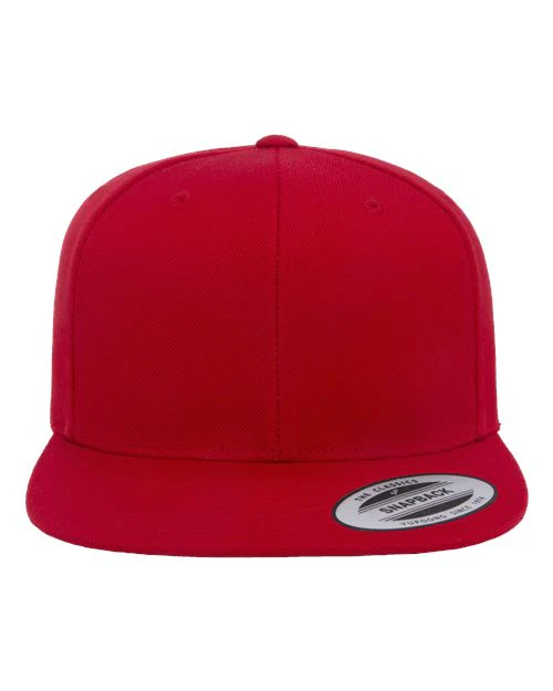 Joe's USA Flat Bill Snapback Cap - Image 33