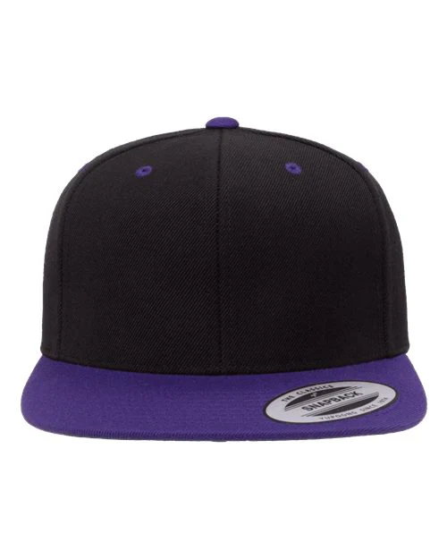 Joe's USA Flat Bill Snapback Cap - Image 7