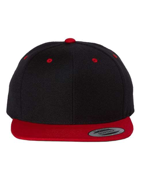 Joe's USA Flat Bill Snapback Cap - Image 8