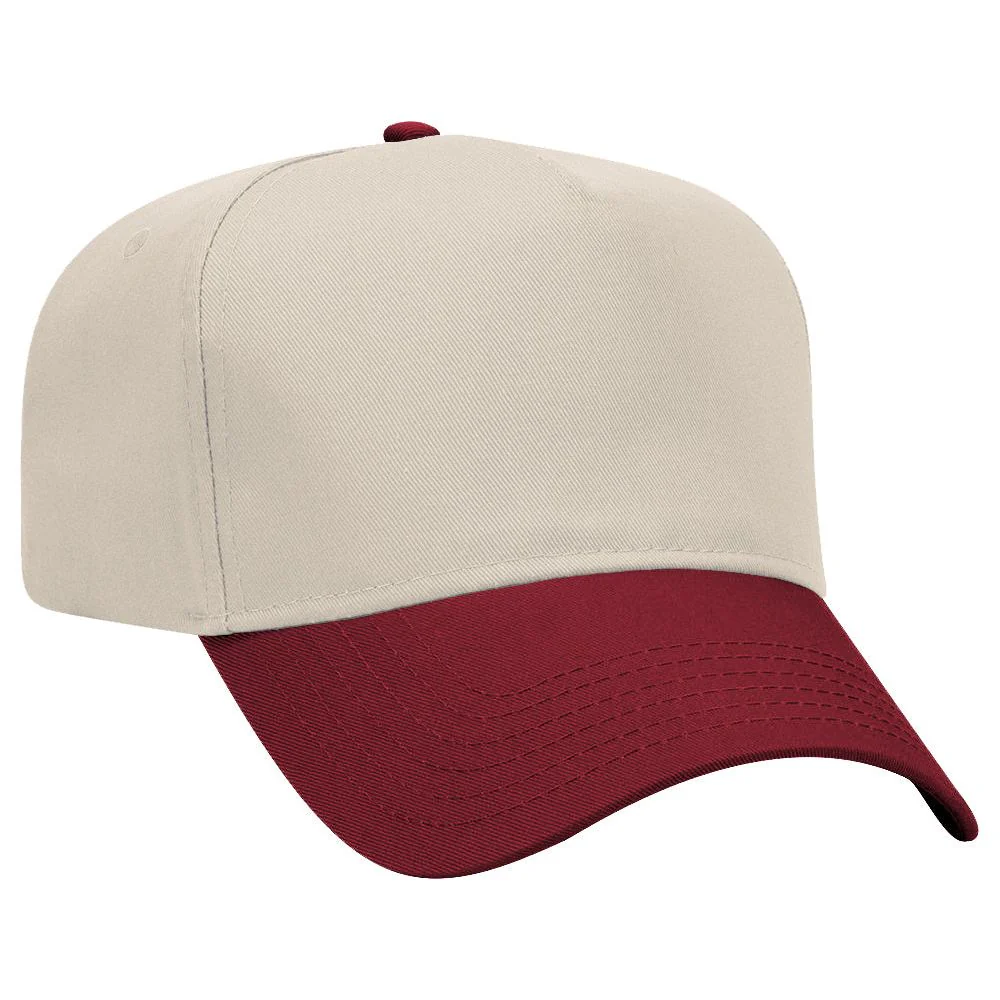 Joe's USA 5 Panel Mid Profile Baseball Cap J88069 - Image 11