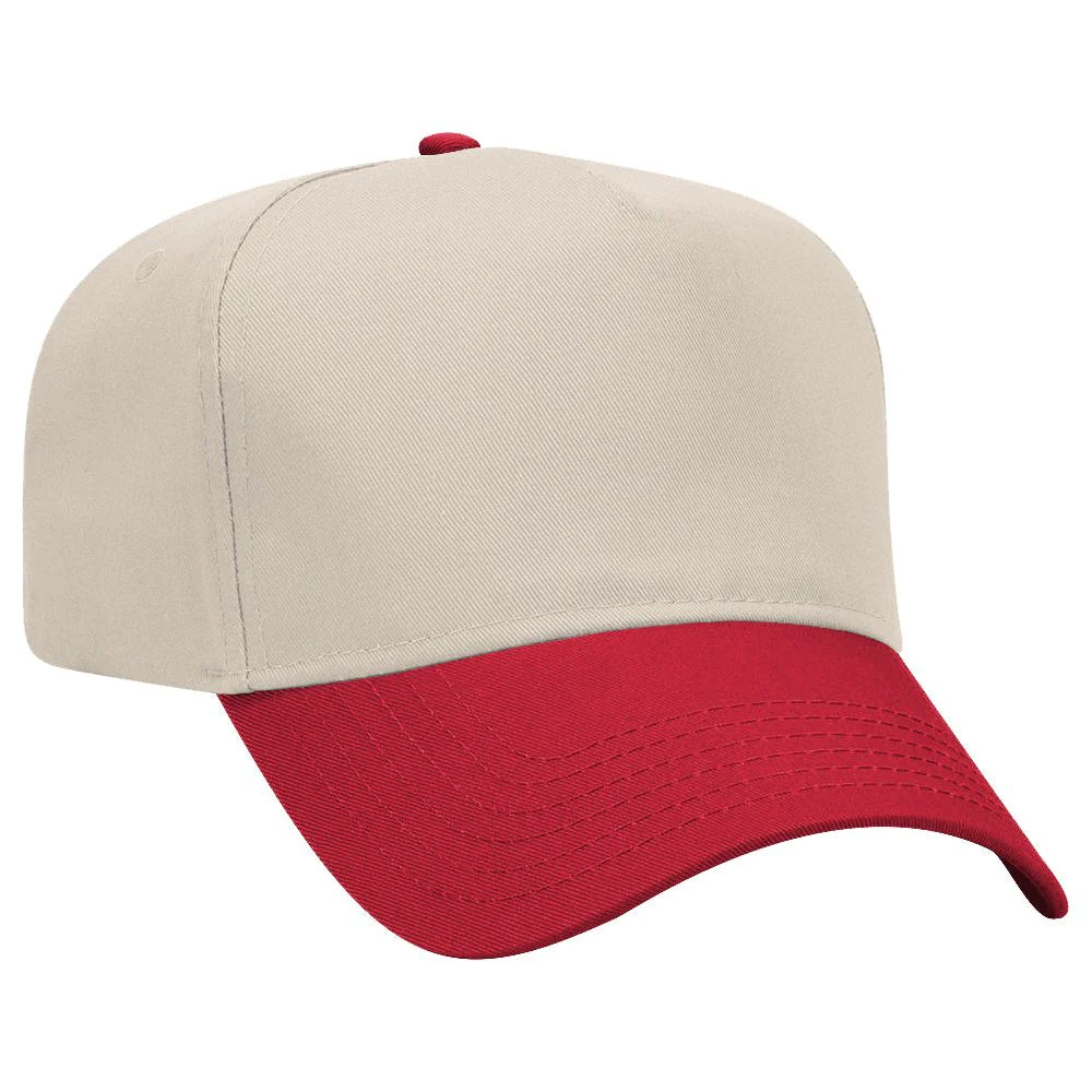 Joe's USA 5 Panel Mid Profile Baseball Cap J88069 - Image 12