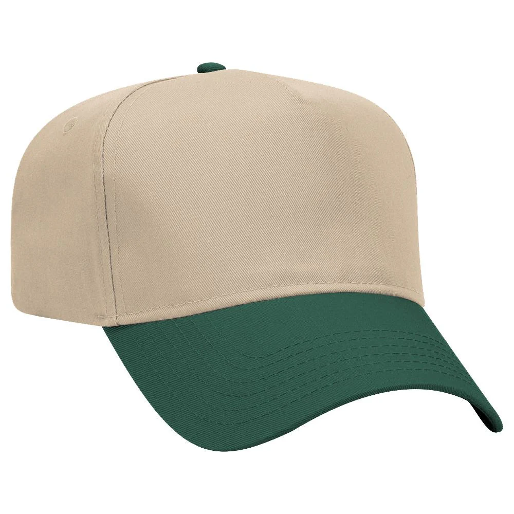 Joe's USA 5 Panel Mid Profile Baseball Cap J88069 - Image 4