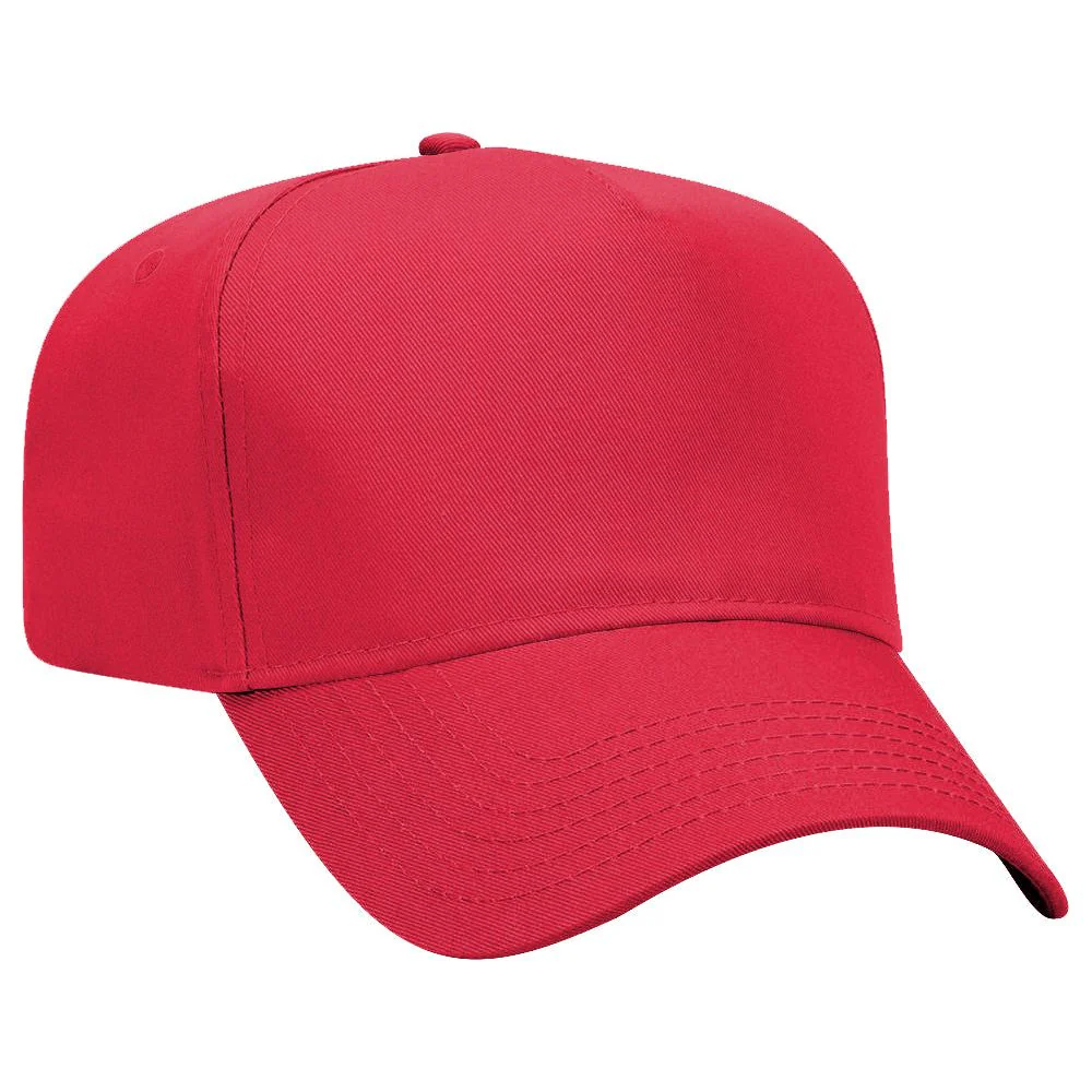 Joe's USA 5 Panel Mid Profile Baseball Cap J88069 - Image 9