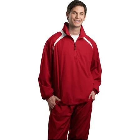 Joe's USA Men's 1/2-Zip Wind Shirt - Image 32