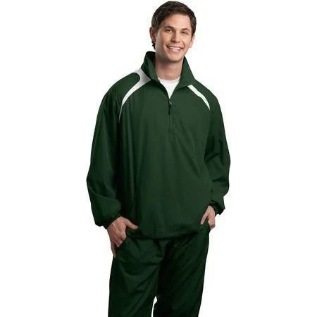 Joe's USA Men's 1/2-Zip Wind Shirt - Image 68