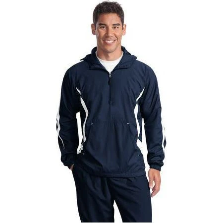 Joe's USA Men's Colorblock Raglan Anorak - Image 27