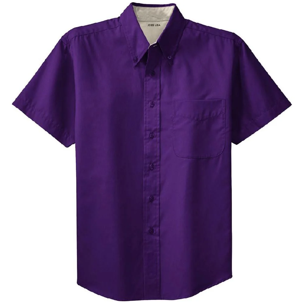 Joe's USA Tall Short Sleeve Easy Care Shirt - Image 17