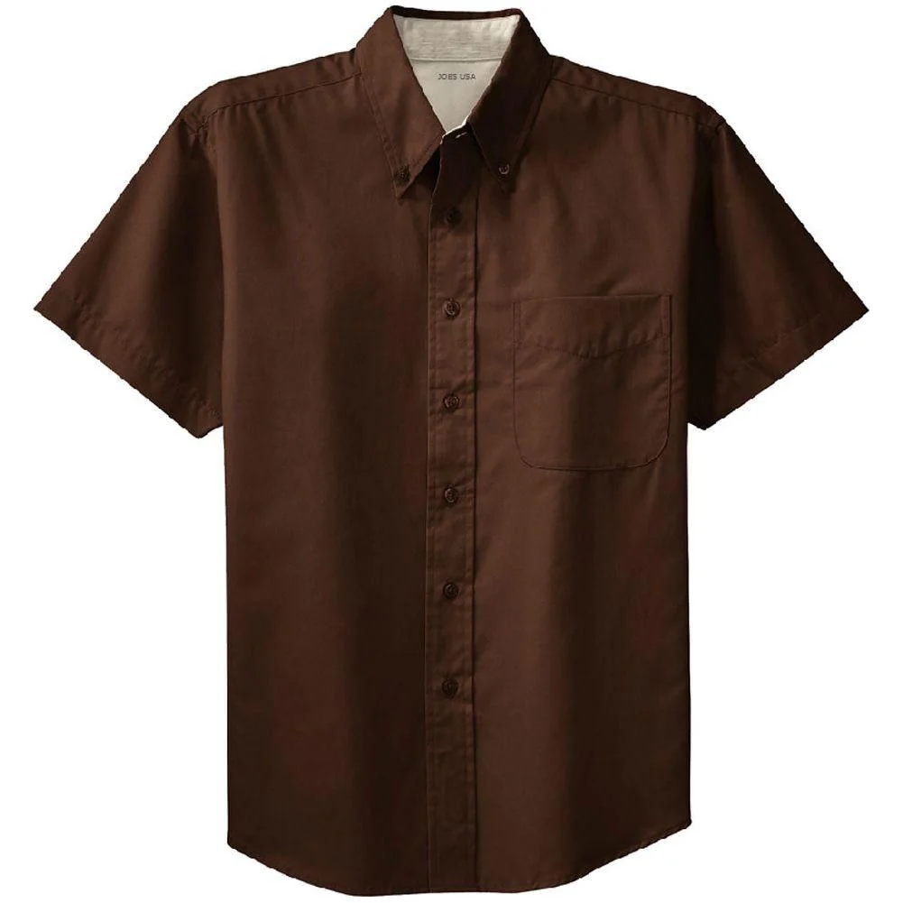 Joe's USA Tall Short Sleeve Easy Care Shirt - Image 9