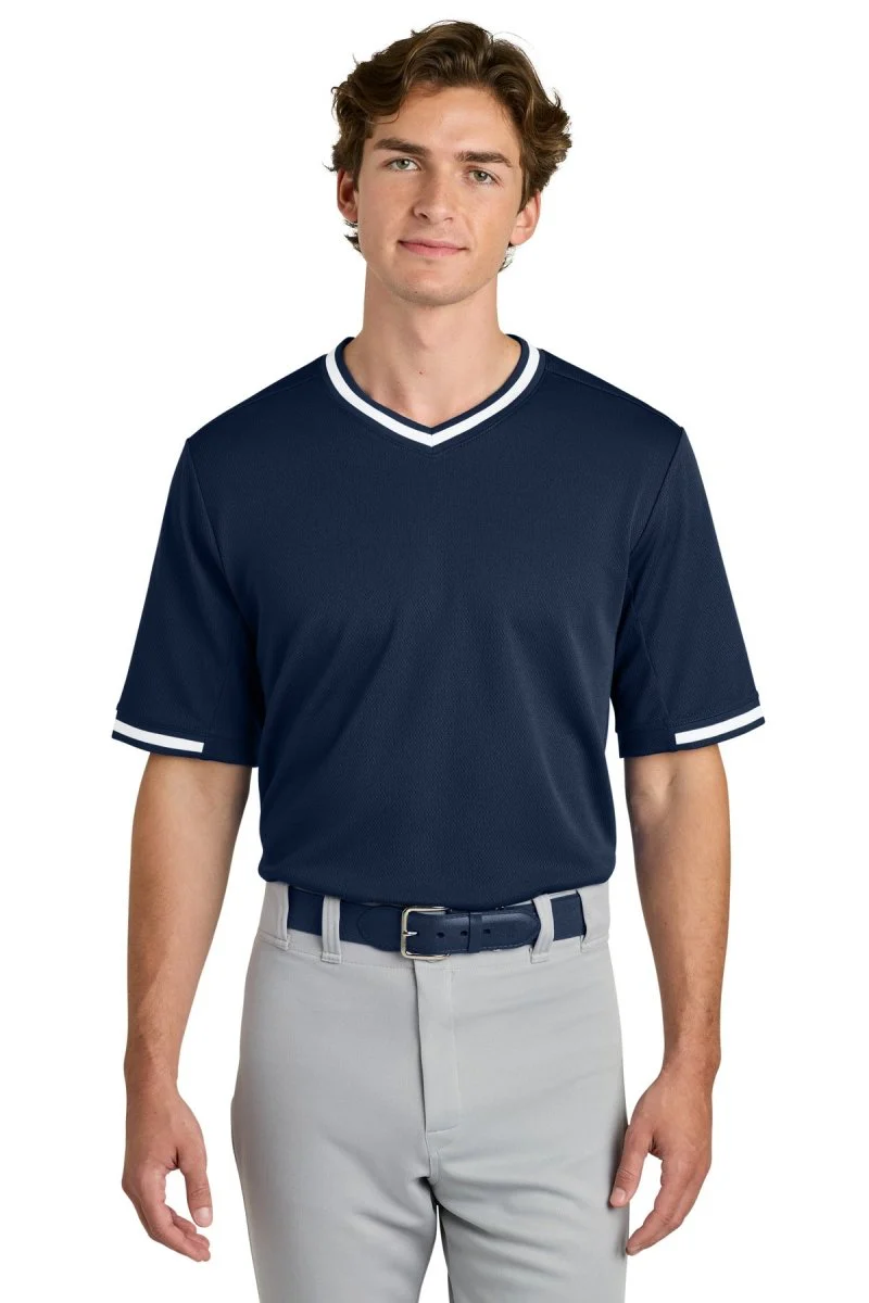 Joe's USA Tough Mesh V-Neck Baseball Jersey - Image 5