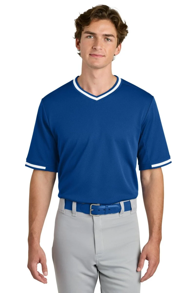 Joe's USA Tough Mesh V-Neck Baseball Jersey - Image 7
