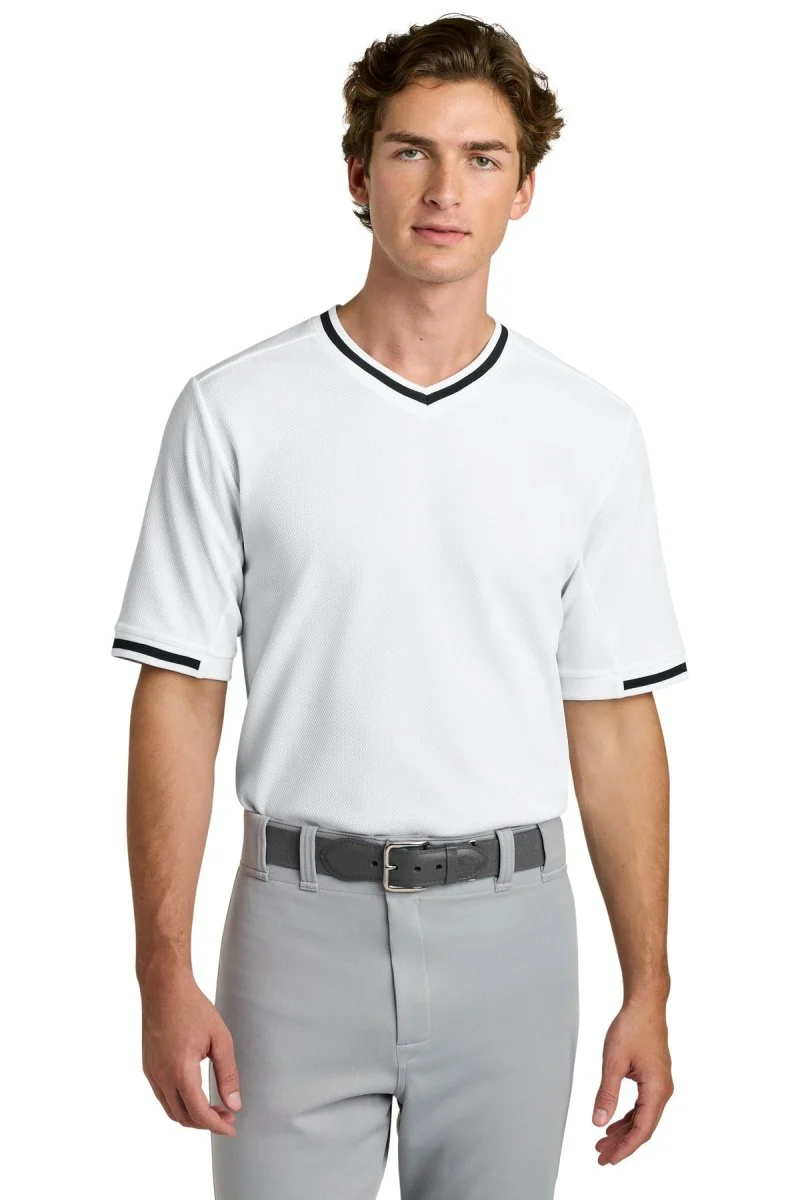 Joe's USA Tough Mesh V-Neck Baseball Jersey - Image 8