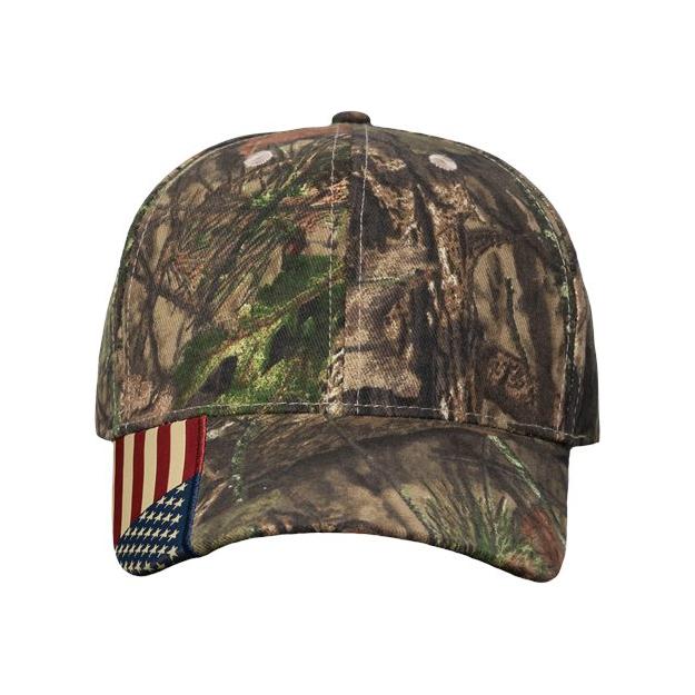 Kati Camo Woven USA Flag Cap - Kati LC350 - Image 6
