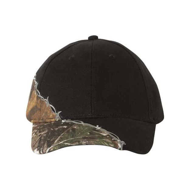 Kati Licensed Camo with Barbed Wire Embroidery Cap - Kati LC4BW - Image 13