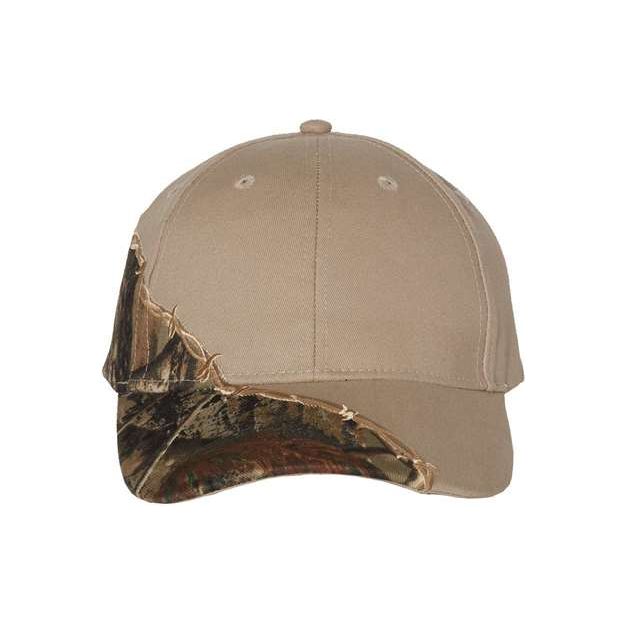 Kati Licensed Camo with Barbed Wire Embroidery Cap - Kati LC4BW - Image 4