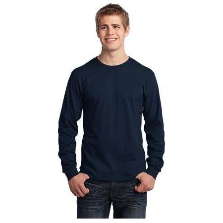 Mens Long Sleeve 5.4-oz. 100% Cotton T-Shirt - Image 10