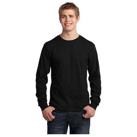 Mens Long Sleeve 5.4-oz. 100% Cotton T-Shirt - Image 14