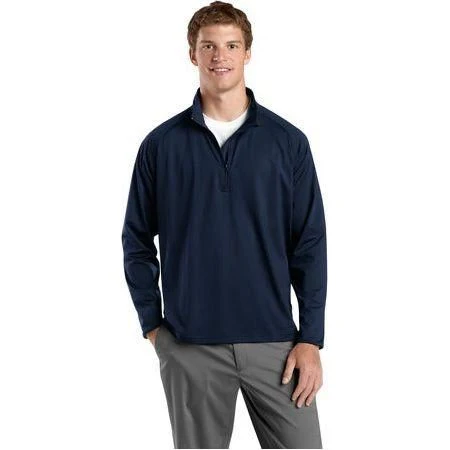 Mens Sport-Wick Stretch 1/2-Zip Pullover - Image 3
