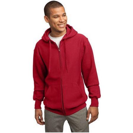 Mens Super Heavyweight Full-Zip Hooded Sweatshirt - Image 3