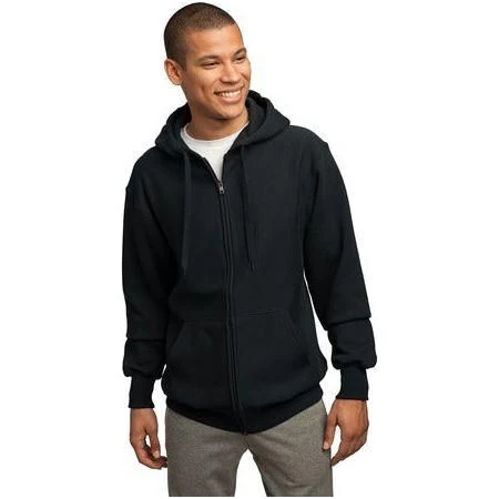 Mens Super Heavyweight Full-Zip Hooded Sweatshirt - Image 6