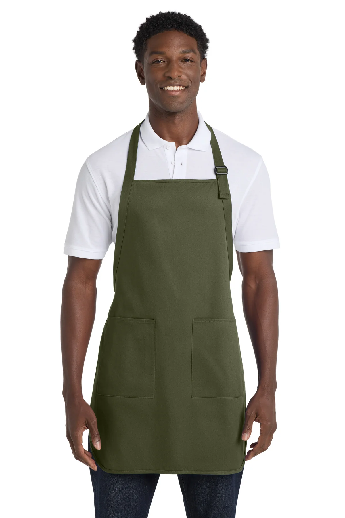 Port Authority ® Full-Length Apron with Pockets. A500 - Port Authority A500 - Image 8
