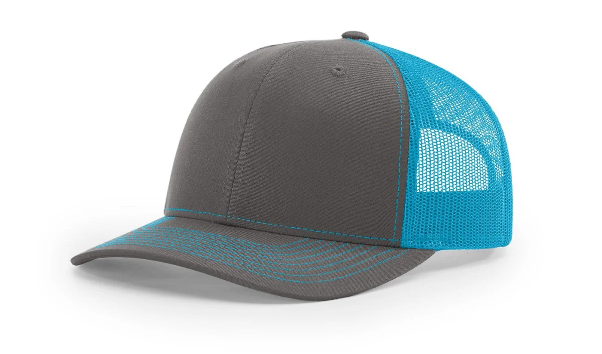 Richardson 112 Snapback Trucker Cap | Structured Mesh Back Hat - Image 106