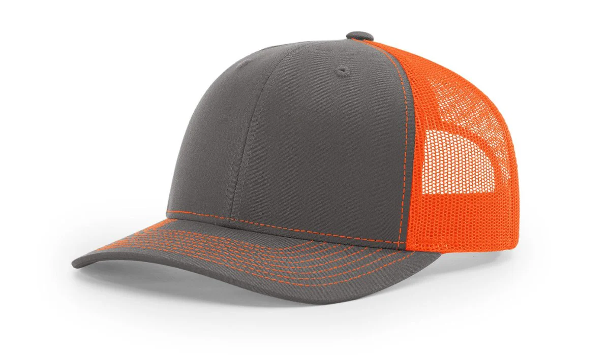 Richardson 112 Snapback Trucker Cap | Structured Mesh Back Hat - Image 108