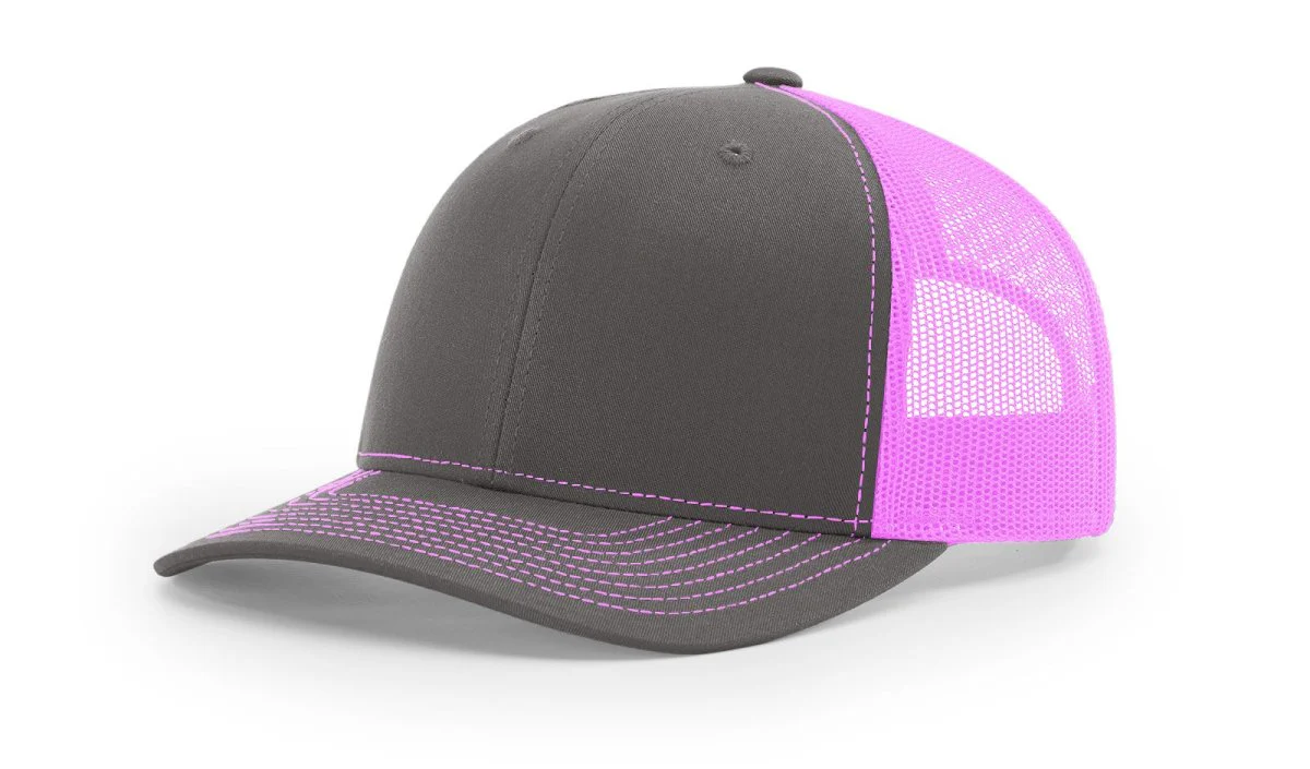 Richardson 112 Snapback Trucker Cap | Structured Mesh Back Hat - Image 109