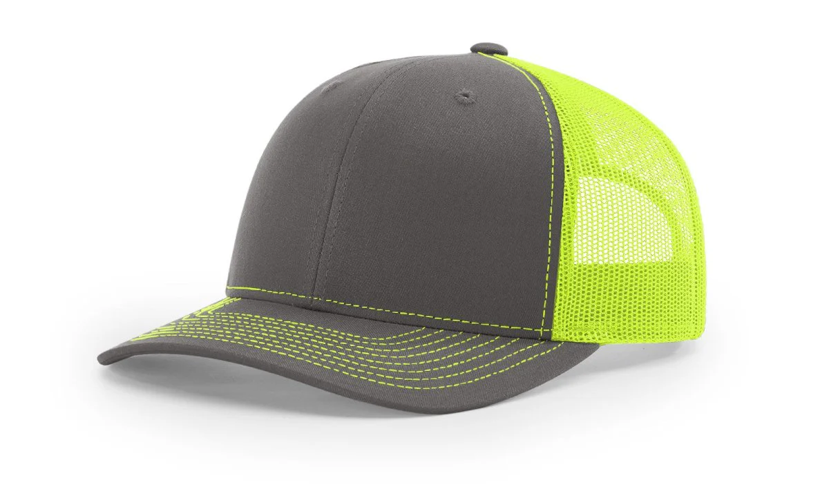 Richardson 112 Snapback Trucker Cap | Structured Mesh Back Hat - Image 110