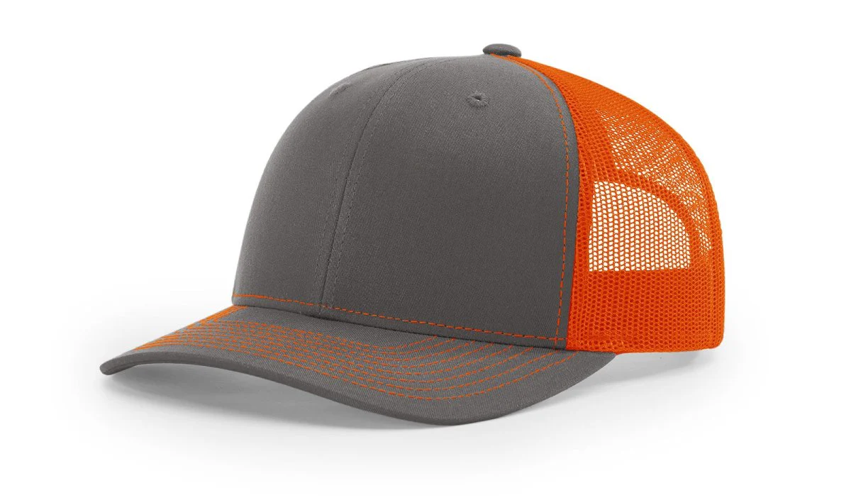 Richardson 112 Snapback Trucker Cap | Structured Mesh Back Hat - Image 111