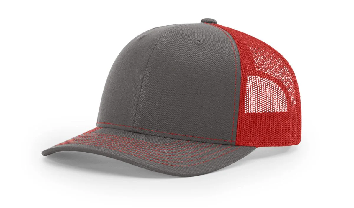 Richardson 112 Snapback Trucker Cap | Structured Mesh Back Hat - Image 112