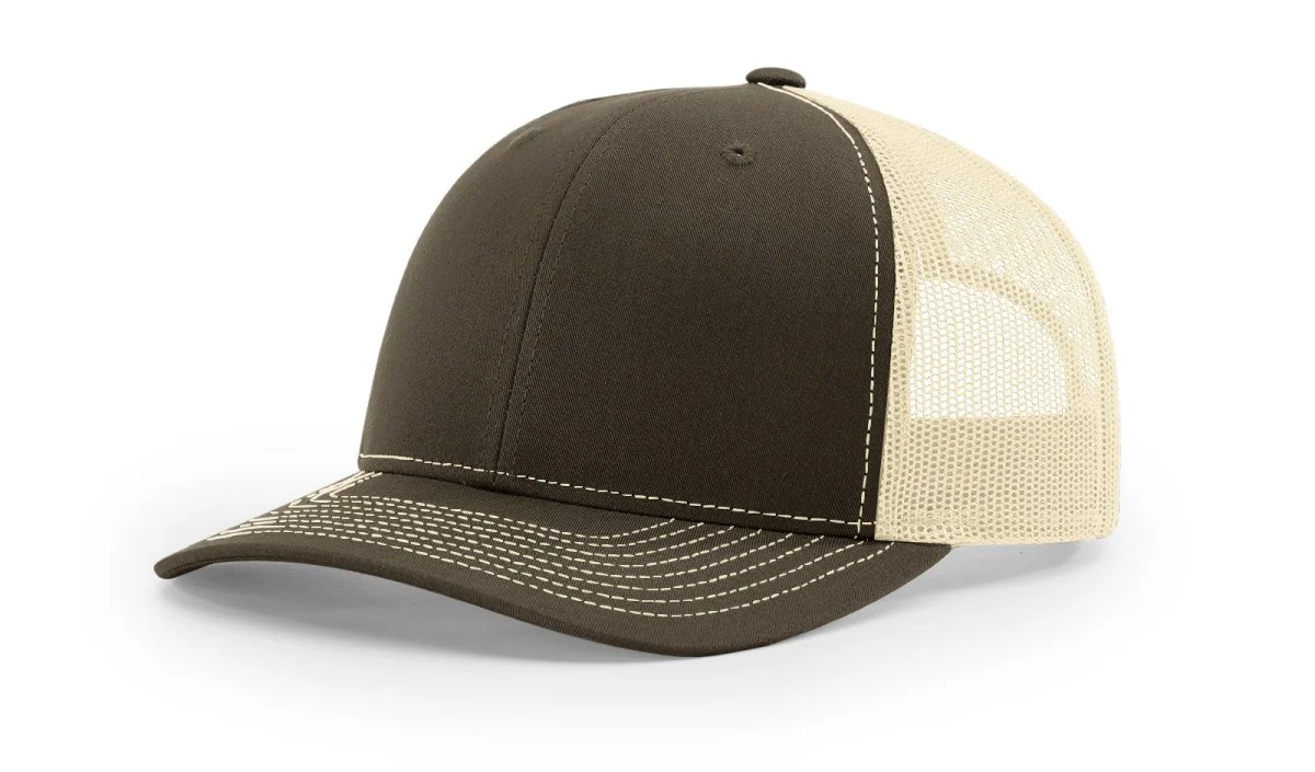 Richardson 112 Snapback Trucker Cap | Structured Mesh Back Hat - Image 115