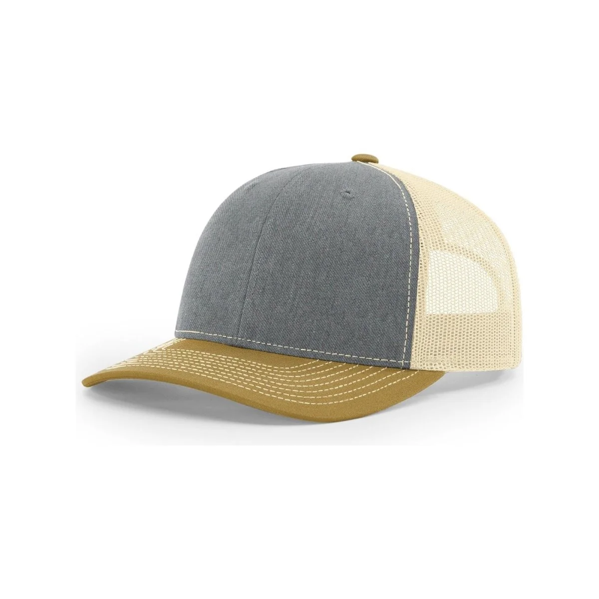 Richardson 112 Snapback Trucker Cap | Structured Mesh Back Hat - Image 12
