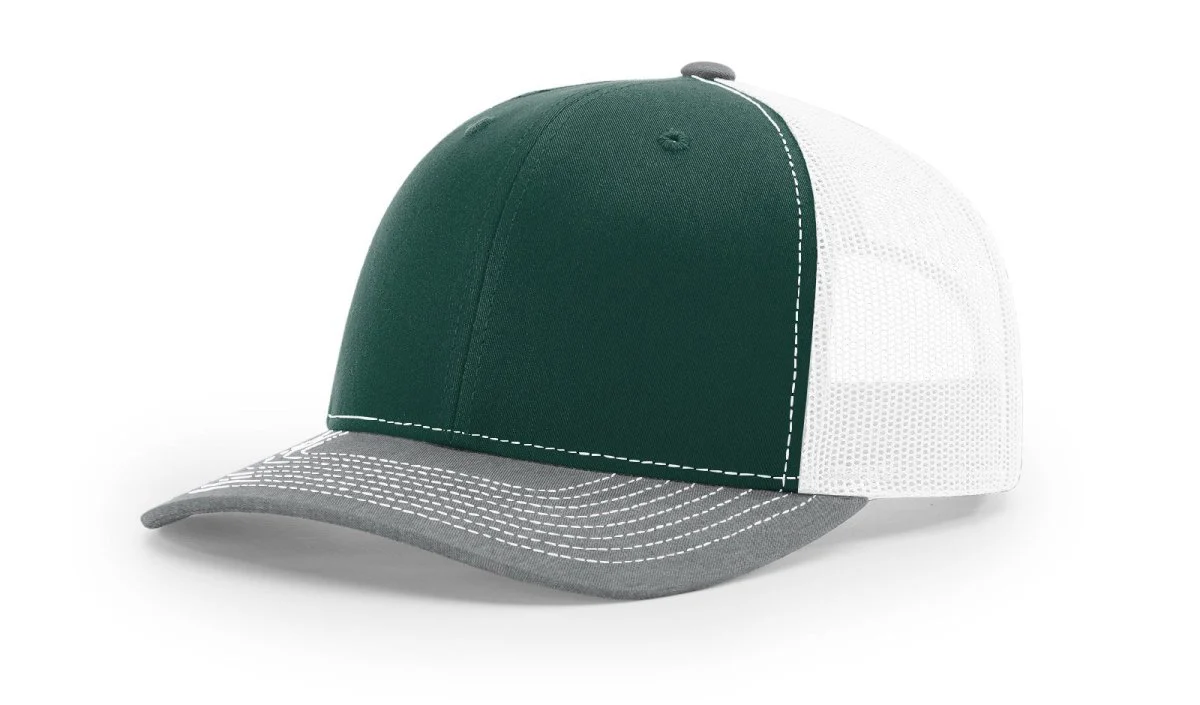 Richardson 112 Snapback Trucker Cap | Structured Mesh Back Hat - Image 124