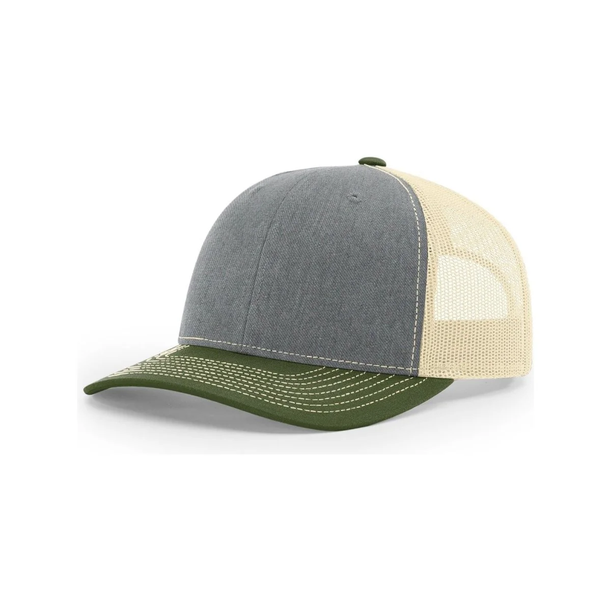 Richardson 112 Snapback Trucker Cap | Structured Mesh Back Hat - Image 13