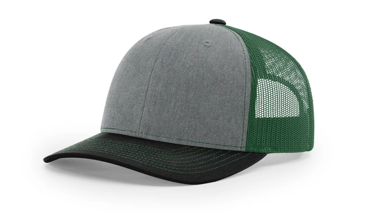 Richardson 112 Snapback Trucker Cap | Structured Mesh Back Hat - Image 135