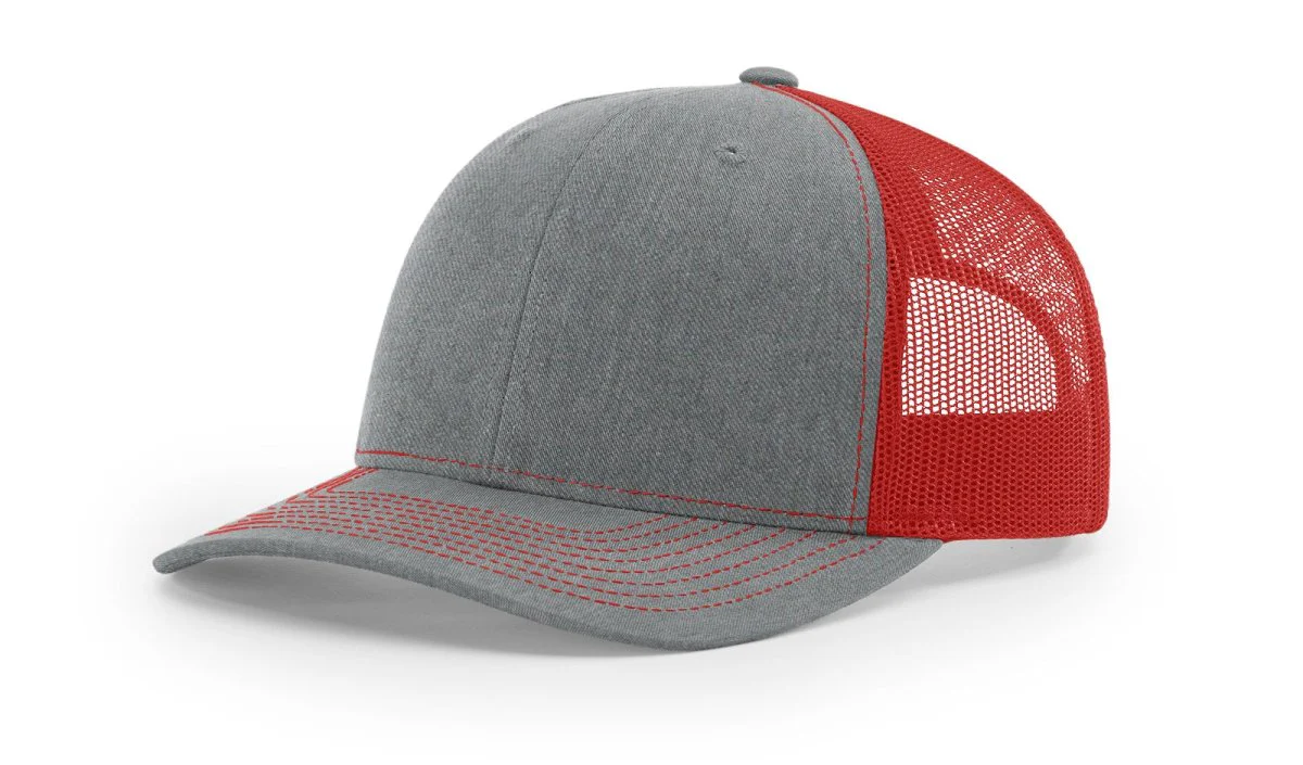 Richardson 112 Snapback Trucker Cap | Structured Mesh Back Hat - Image 138
