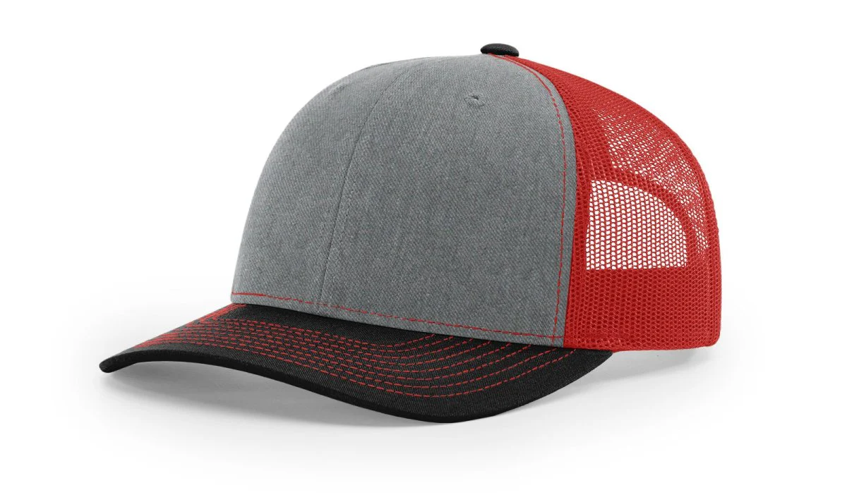Richardson 112 Snapback Trucker Cap | Structured Mesh Back Hat - Image 139
